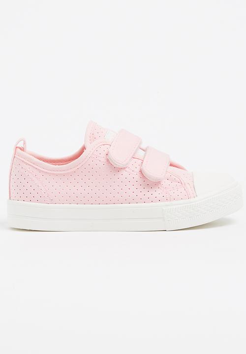 Pop Candy - Perforated Sneakers Pale Pink