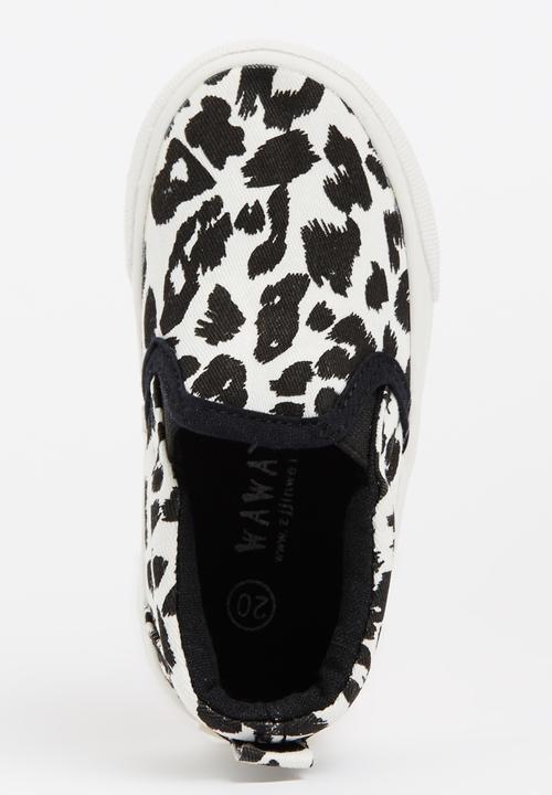 Pop Candy - Animal Print Loafer Cream