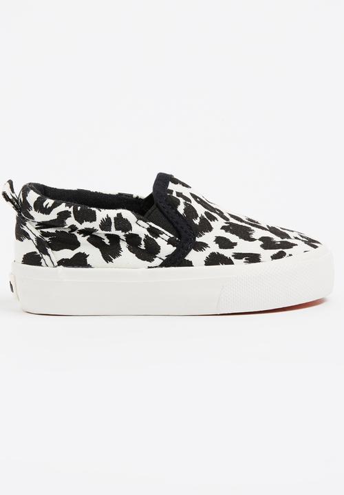 Pop Candy - Animal Print Loafer Cream