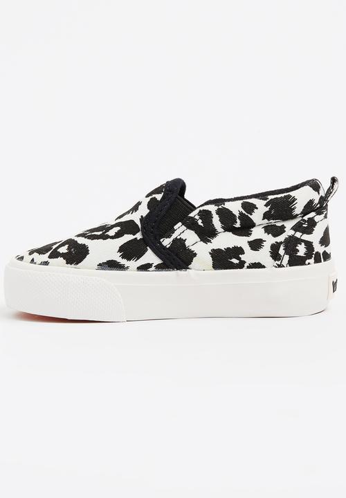 Pop Candy - Animal Print Loafer Cream