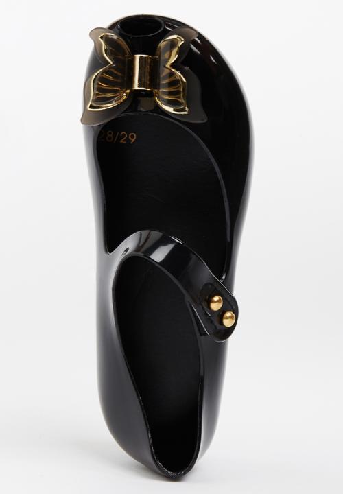 Pop Candy - Butterfly Detail Pumps Black