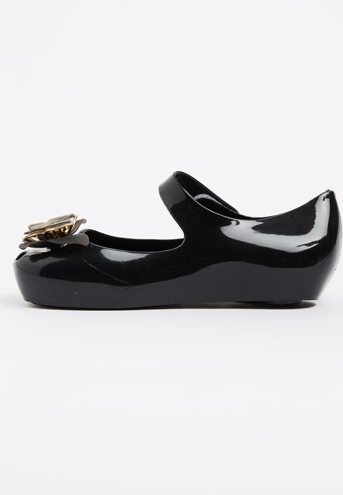 Pop Candy - Butterfly Detail Pumps Black