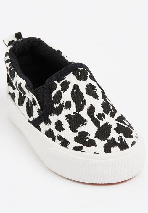 Pop Candy - Animal Print Loafer Cream