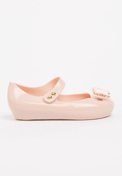 Pop Candy - Butterfly Detail Pumps Pale Pink
