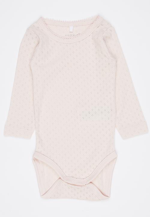 Name It - Girls Bodysuit Mid Pink