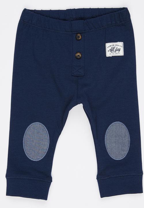 Name It - Boys Printed Legging Navy