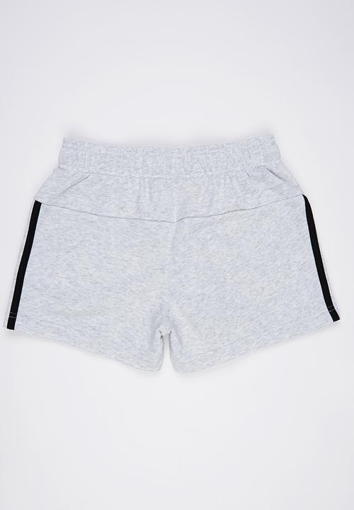 adidas Performance - Essentials  3 Stripe Short Pale Grey