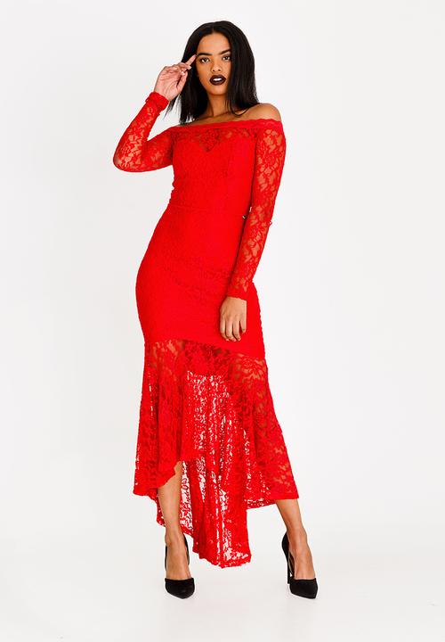 sissy boy red dress