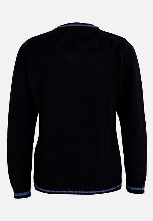 Rebel Republic - V-Neck Jersey Navy