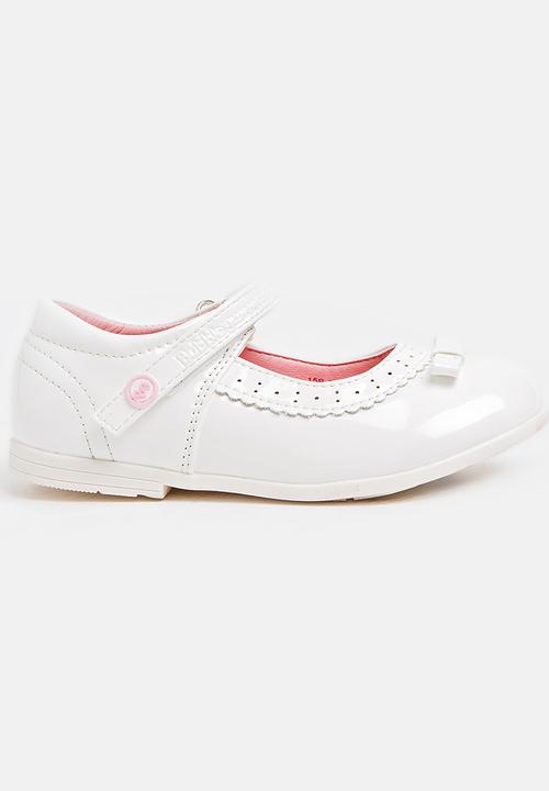 Bubblegummers - Babydoll Pumps White