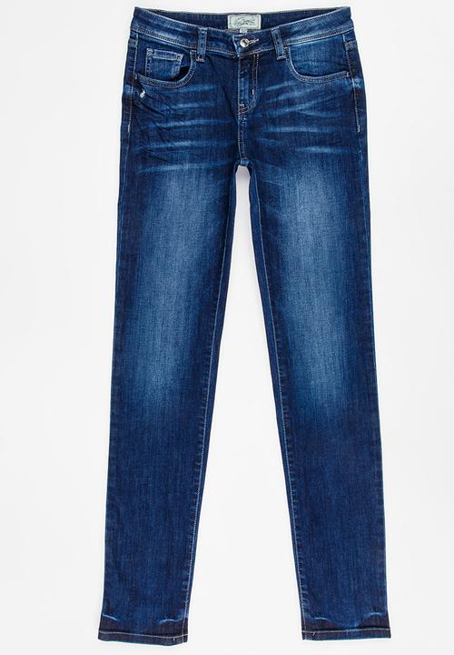 POLO - Jessica Skinny Jean Mid Blue