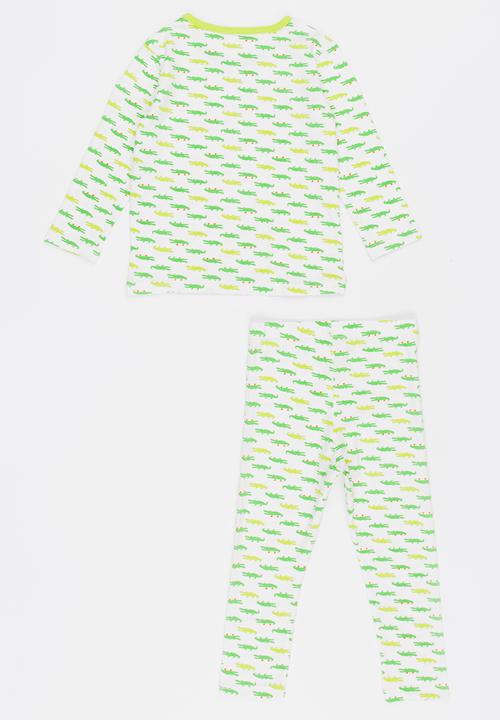 Pop Candy - Printed PJ Set Light Green