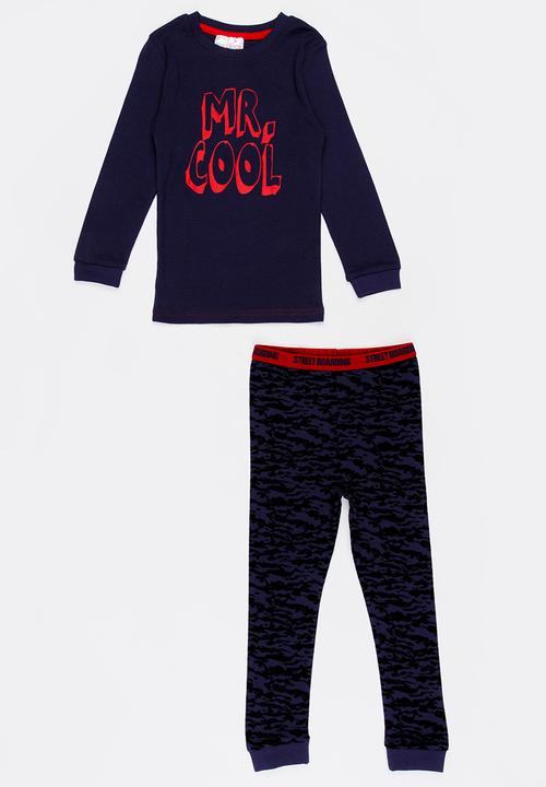 Pop Candy - Mr. Cool Pj Set - blue