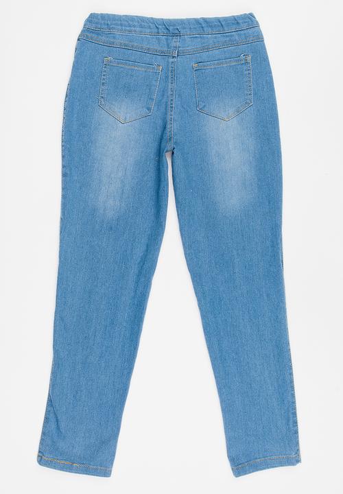 Twin Clothing - Denim Jeggings Mid Blue