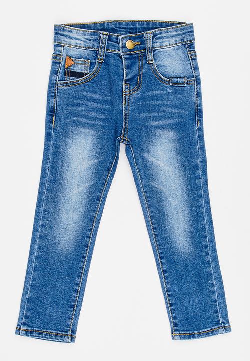 Pop Candy - Girls denim jeans - blue