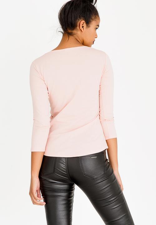 SISSY BOY - One Up With Side Lace Detailing Mid Pink