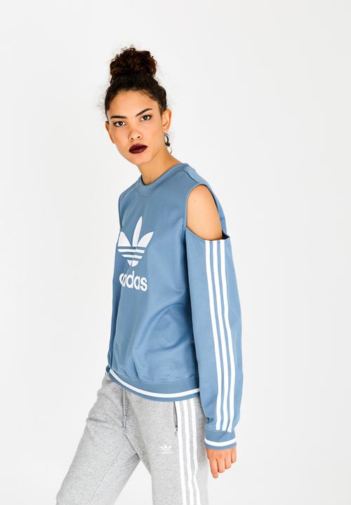 cut out sweater adidas