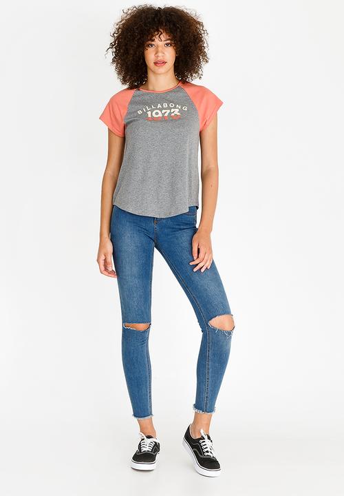 Billabong  - Retrospect Tee Grey Melange