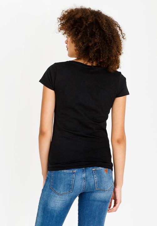 Lizzy - Crysanthe Logo Tee Black