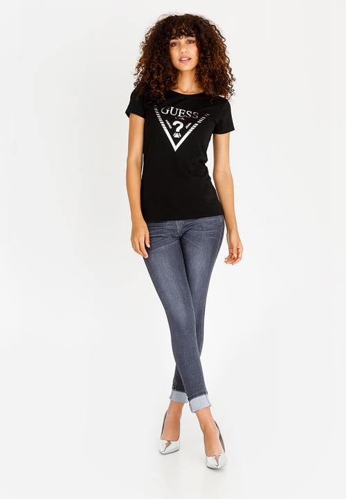 GUESS - Guess Tri Tee Black