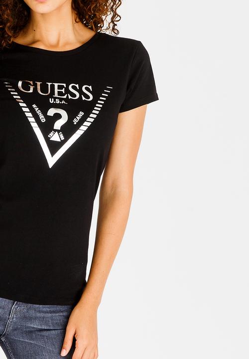GUESS - Guess Tri Tee Black