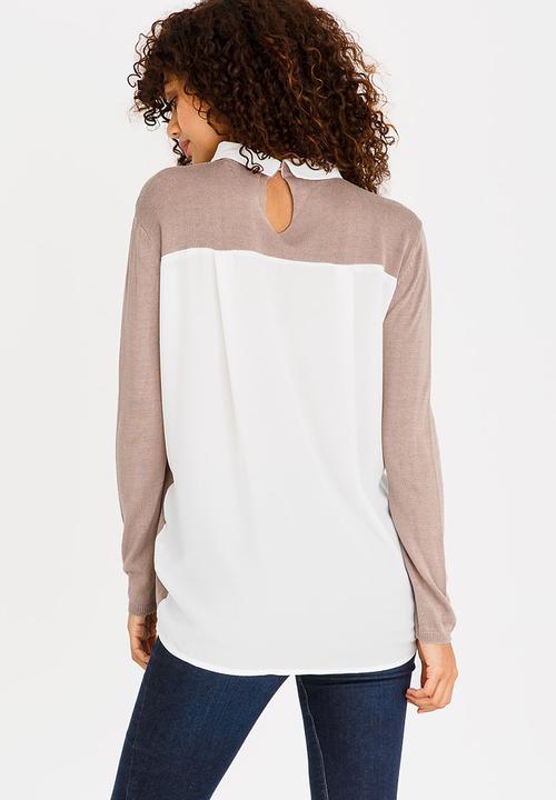 edit - Twofer T-shirt Camel