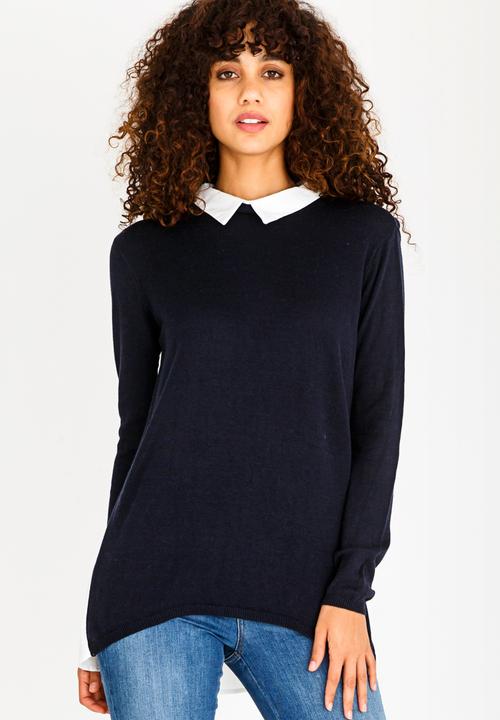 edit - Twofer T-shirt Navy