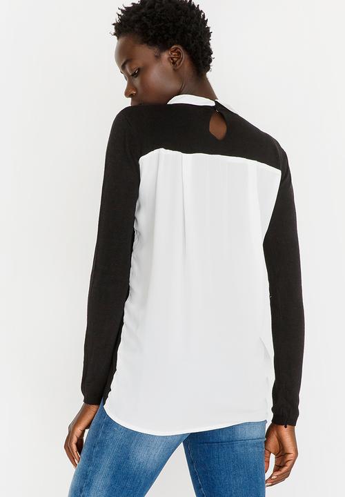 edit - Twofer T-shirt Black