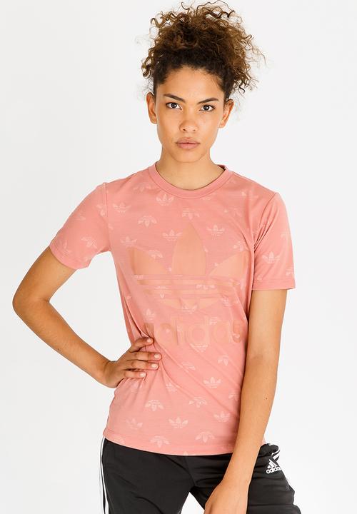 adidas Originals - Short Sleeve Tee Mid Pink