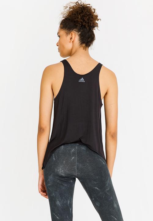 adidas - Knot tank top - black 