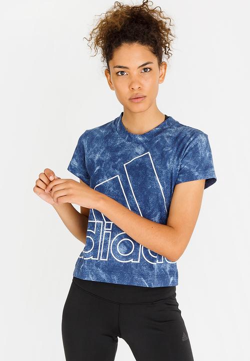 adidas - ID slim tee - blue