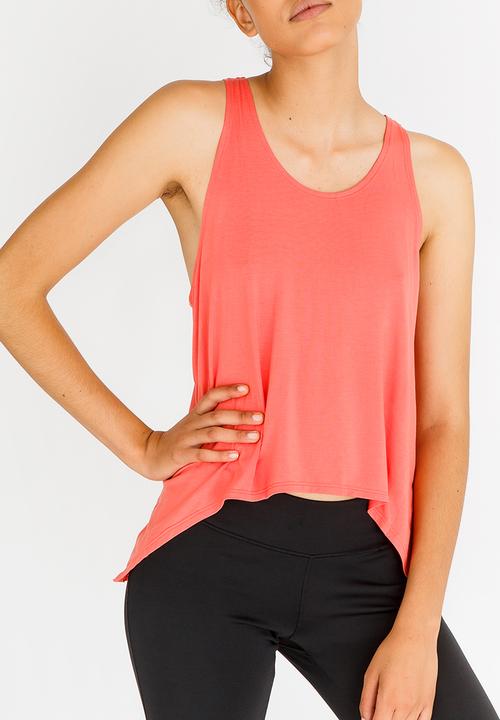 adidas - Knot tank top - red 