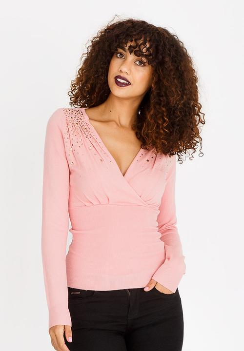 SISSY BOY - Alice Embellishment Top Mid Pink