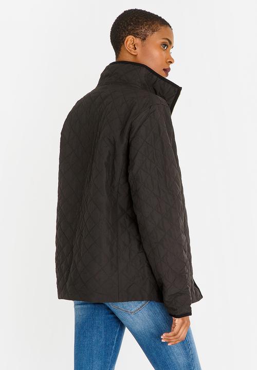edit - Lightweight Puffer Jacket Black
