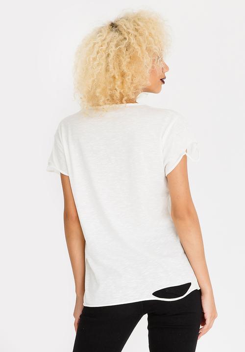Vintage Zionist - Love Lightening Tee White