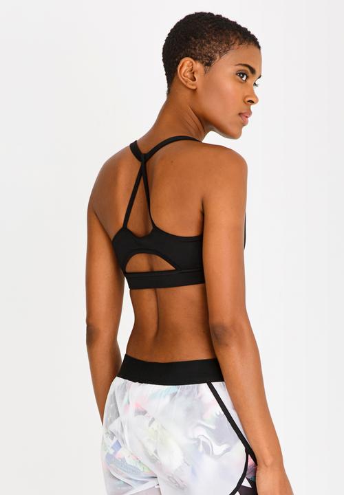 Reebok - Workout Tri Back Sports Bra Black