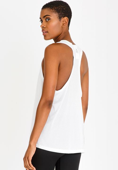 Reebok - Perforated Tank Top White