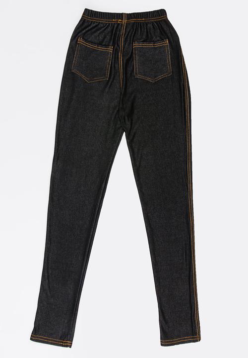 Pop Candy - Girls jeggings - black
