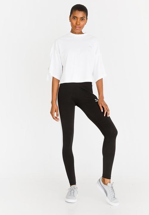 PUMA - On Pointe Cropped Tee White