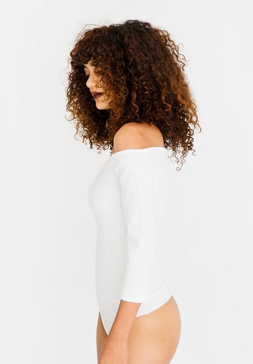 SISSY BOY - Dawson Bodysuit Off White