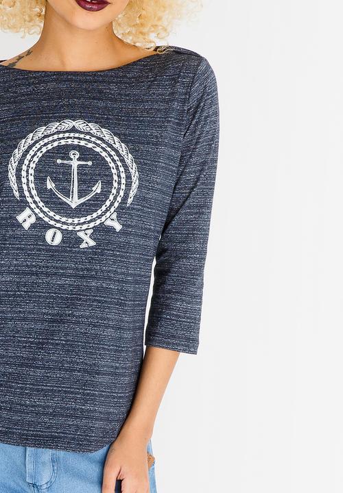 Roxy - Soul Club Tee Navy