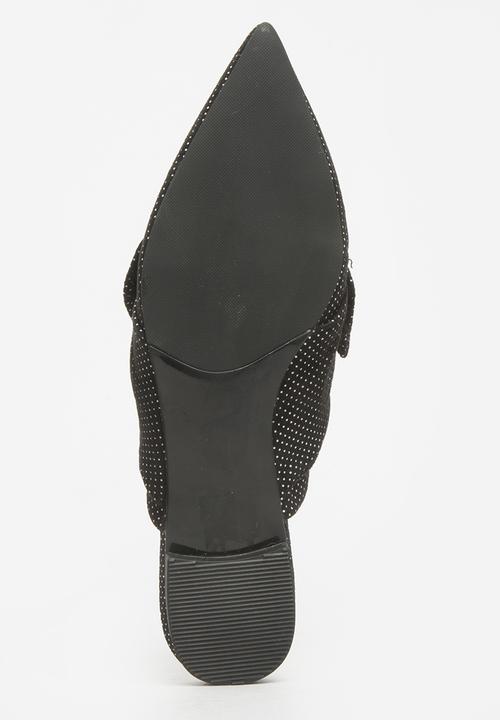 Dolce Vita - Malibu Bow Detail Slip-ons Black