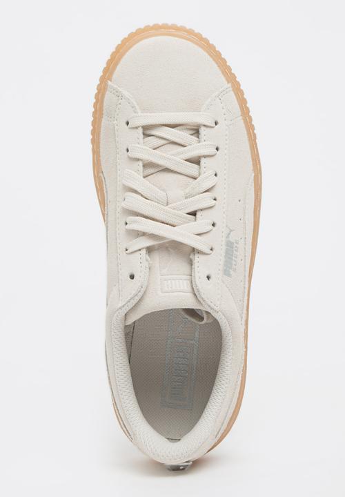 PUMA - Puma Suede Platform Jewel Sneaker Cream