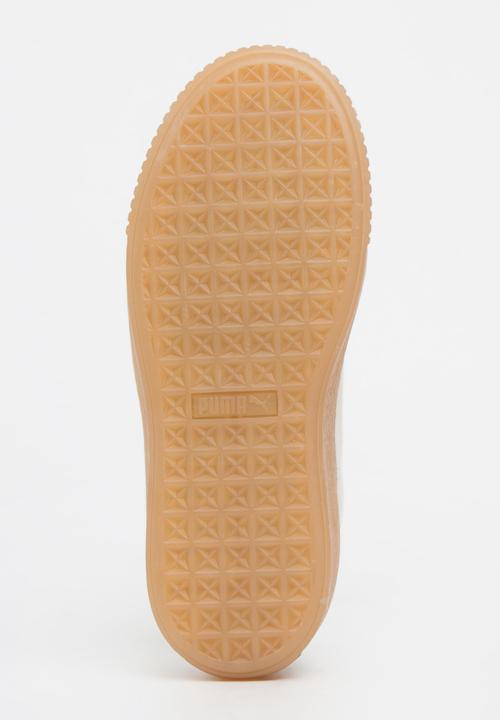 PUMA - Puma Suede Platform Jewel Sneaker Cream