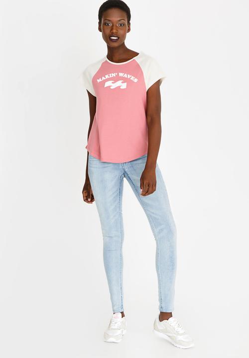 Billabong  - Last Time Tee Rose