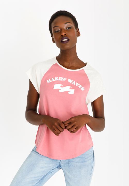 Billabong  - Last Time Tee Rose