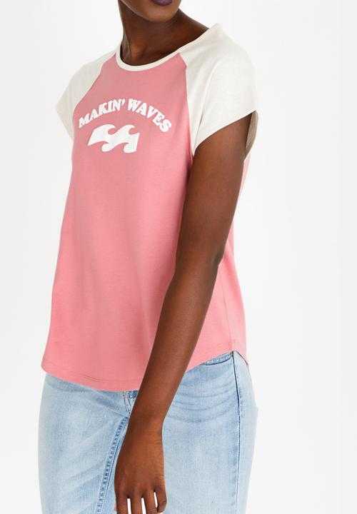 Billabong  - Last Time Tee Rose