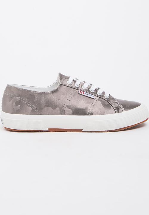 SUPERGA - Camo Metallic Lo Sneakers Grey