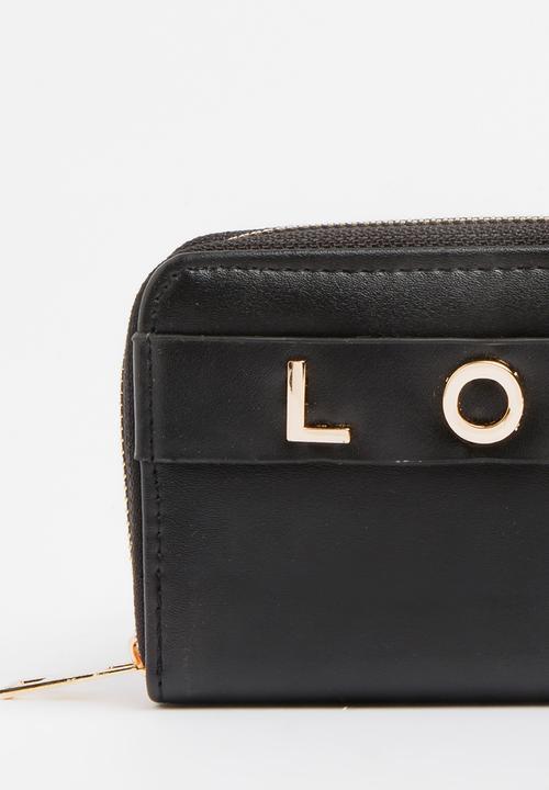 Dazzle - Zip-Around Purse Black
