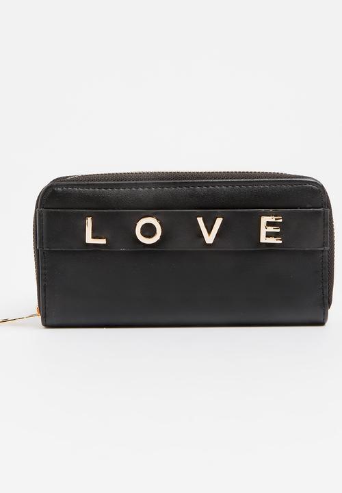 Dazzle - Zip-Around Purse Black